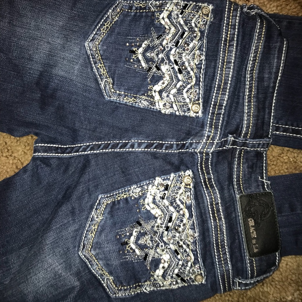 Grace in LA jeans !